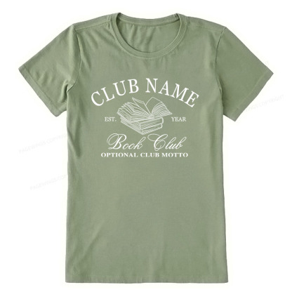 Pagewings Personalized Book Club Unisex Classic T-shirt