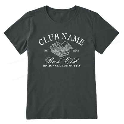 Pagewings Personalized Book Club Unisex Classic T-shirt