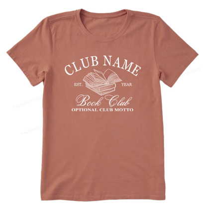 Pagewings Personalized Book Club Unisex Classic T-shirt