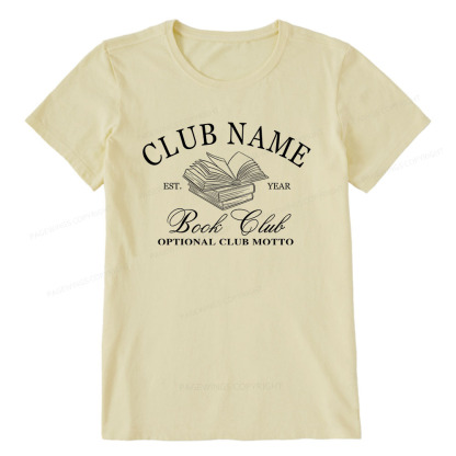 Pagewings Personalized Book Club Unisex Classic T-shirt