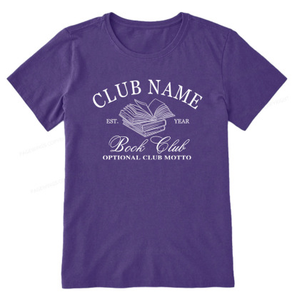 Pagewings Personalized Book Club Unisex Classic T-shirt