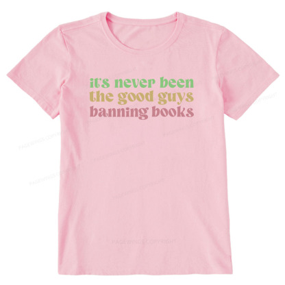 Pagewings It's Never Been the Good Guys Banning Books Unisex Classic T-shirt