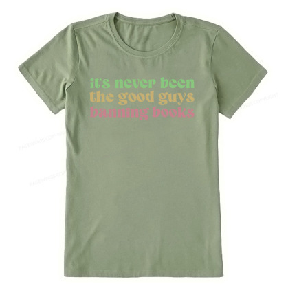 Pagewings It's Never Been the Good Guys Banning Books Unisex Classic T-shirt
