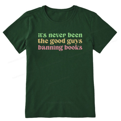 Pagewings It's Never Been the Good Guys Banning Books Unisex Classic T-shirt