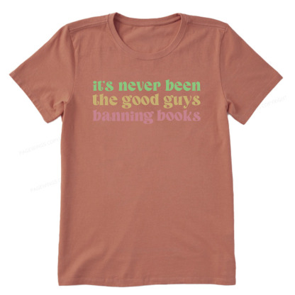 Pagewings It's Never Been the Good Guys Banning Books Unisex Classic T-shirt