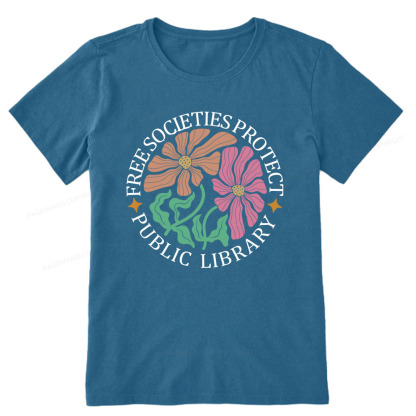 Pagewings Free Societies Protect Public Library Unisex Classic T-shirt