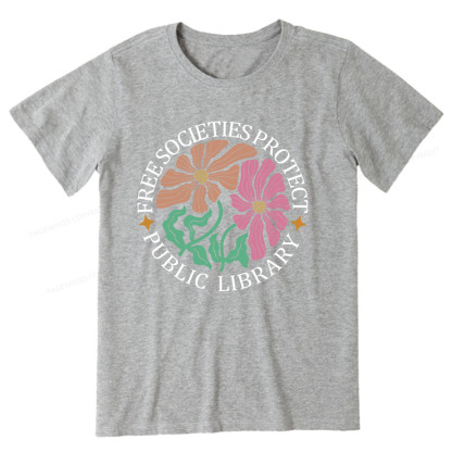 Pagewings Free Societies Protect Public Library Unisex Classic T-shirt