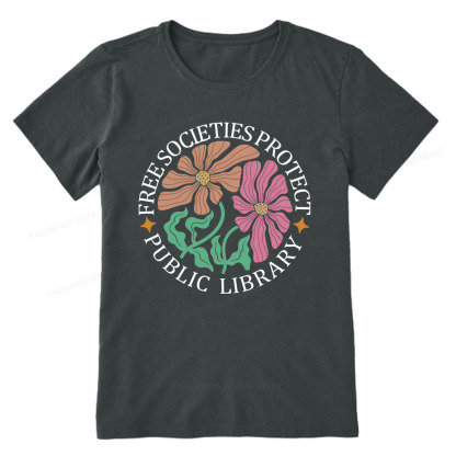 Pagewings Free Societies Protect Public Library Unisex Classic T-shirt