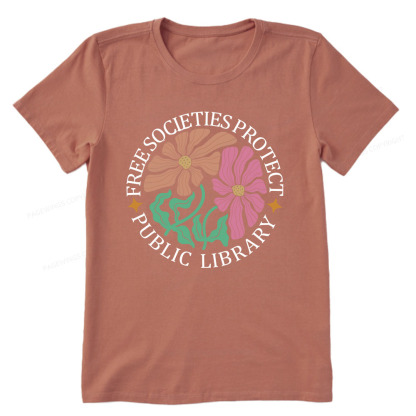 Pagewings Free Societies Protect Public Library Unisex Classic T-shirt