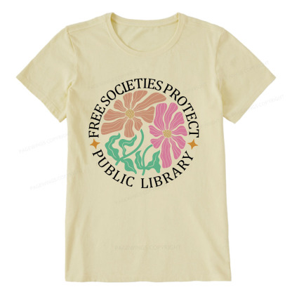 Pagewings Free Societies Protect Public Library Unisex Classic T-shirt