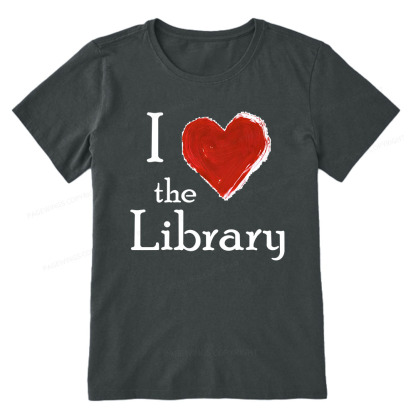 Pagewings I love The Library Unisex Classic T-shirt