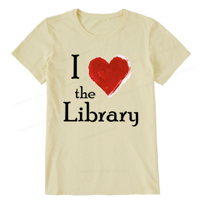 Pagewings I love The Library Unisex Classic T-shirt