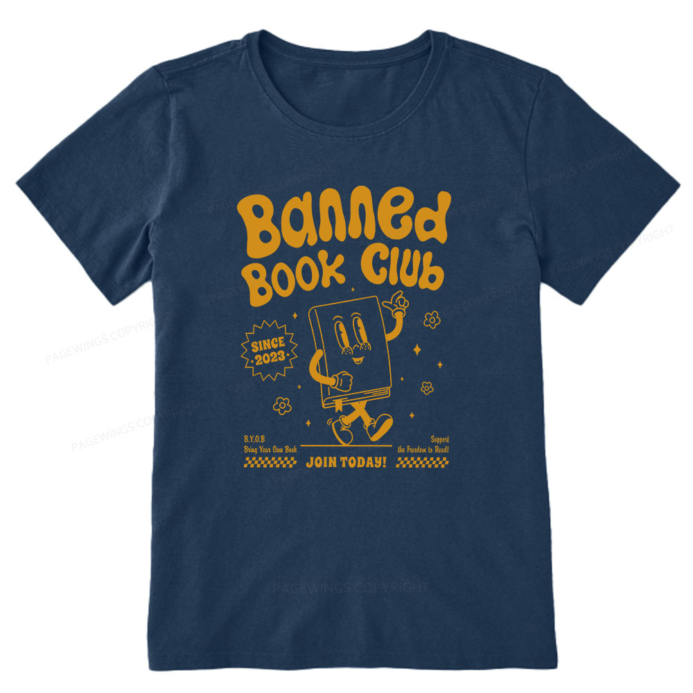 Pagewings Banned Book Club Unisex Classic T-shirt