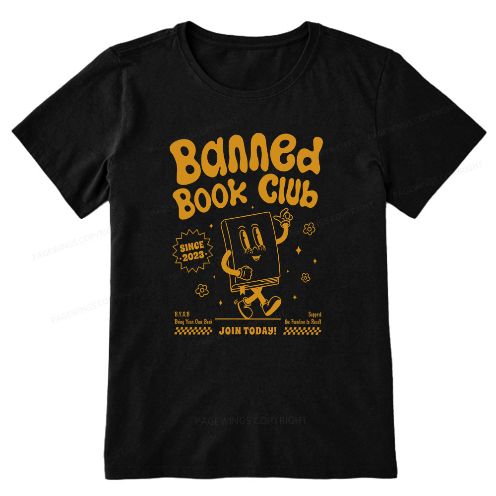 Pagewings Banned Book Club Unisex Classic T-shirt