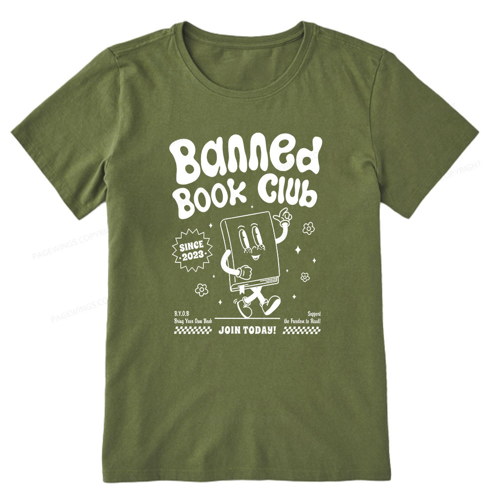 Pagewings Banned Book Club Unisex Classic T-shirt