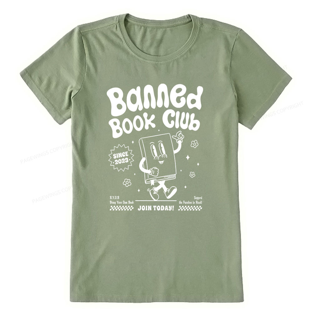 Pagewings Banned Book Club Unisex Classic T-shirt