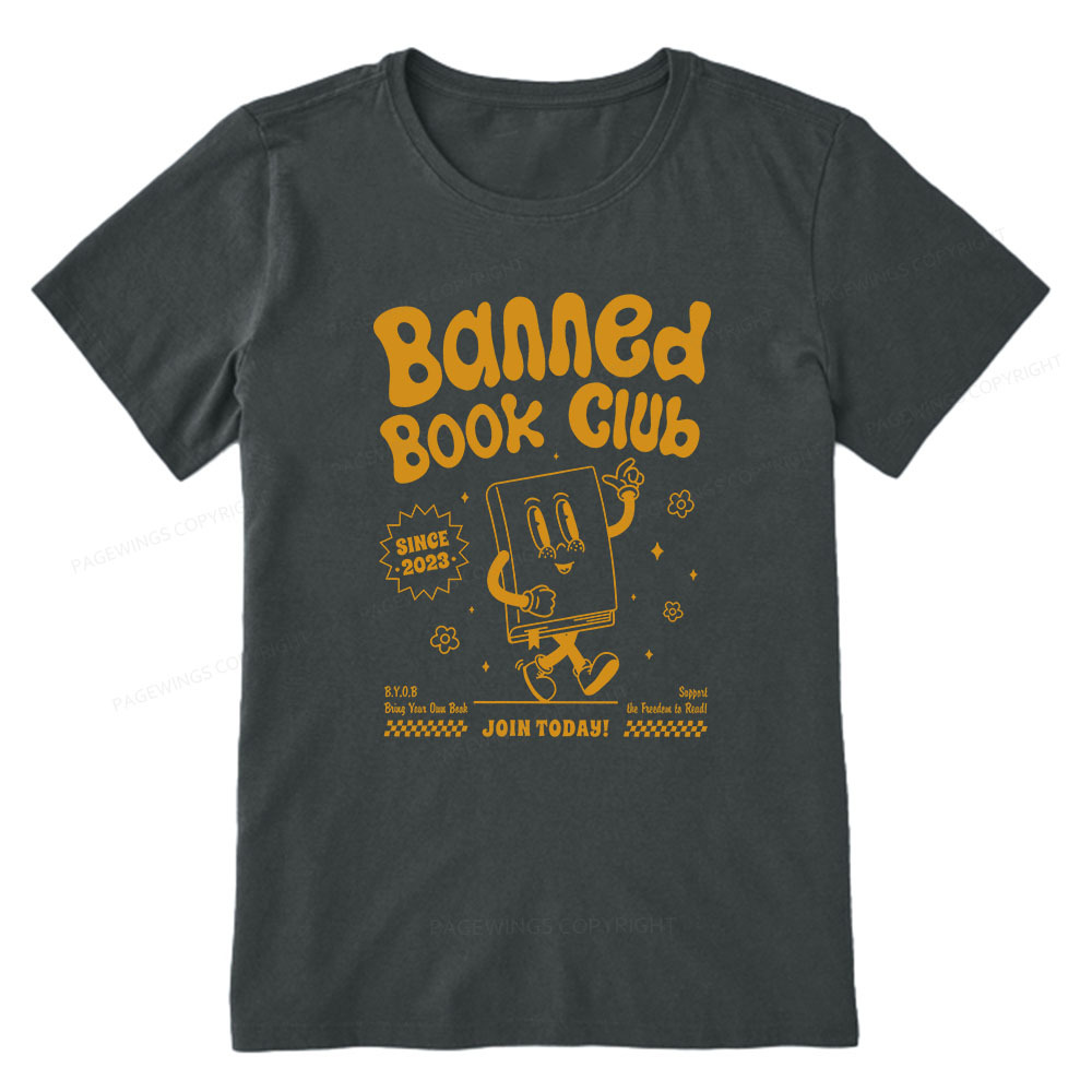 Pagewings Banned Book Club Unisex Classic T-shirt