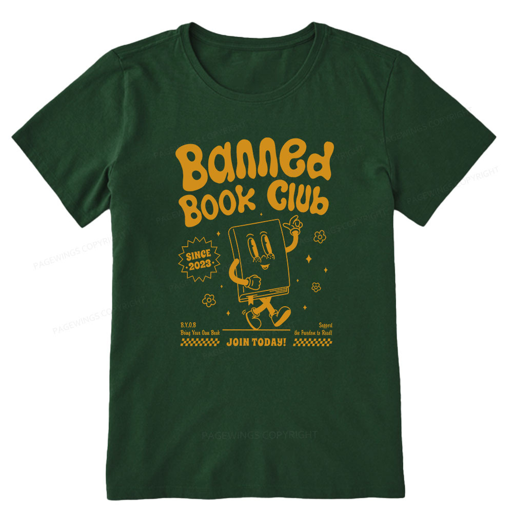Pagewings Banned Book Club Unisex Classic T-shirt