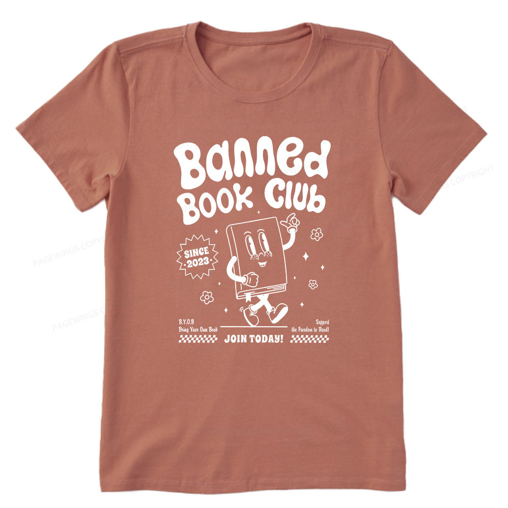 Pagewings Banned Book Club Unisex Classic T-shirt