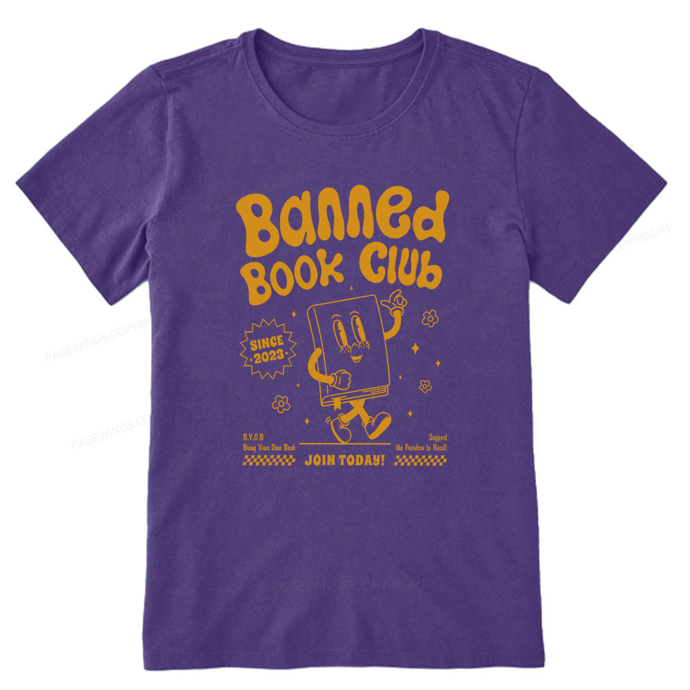 Pagewings Banned Book Club Unisex Classic T-shirt