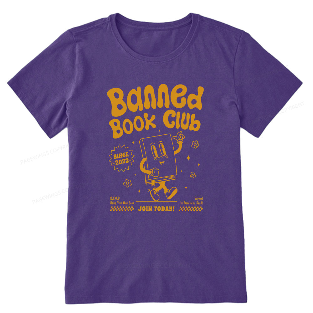 Pagewings Banned Book Club Unisex Classic T-shirt