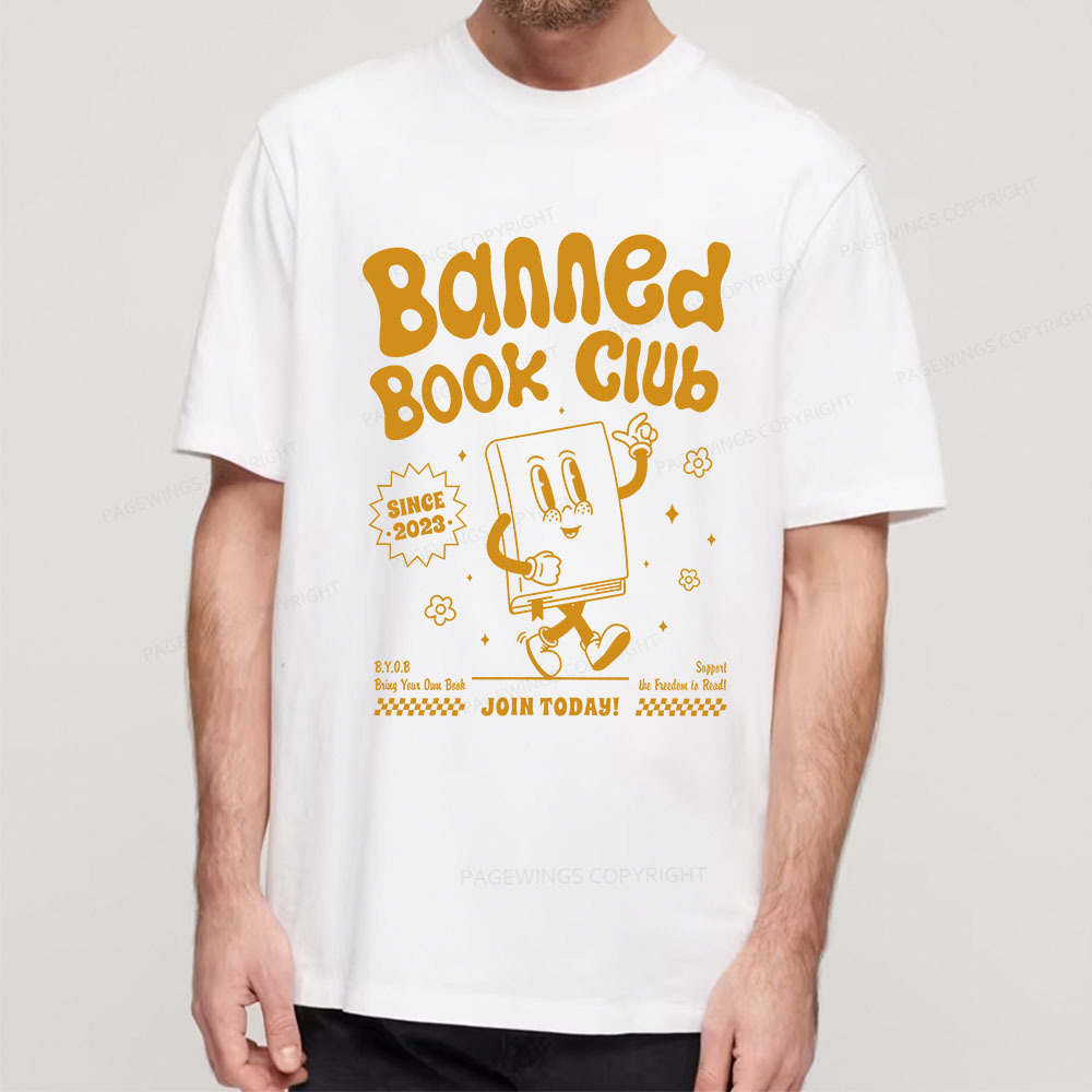 Pagewings Banned Book Club Unisex Classic T-shirt