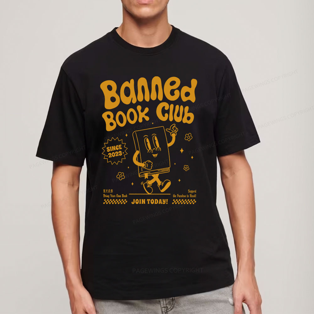 Pagewings Banned Book Club Unisex Classic T-shirt