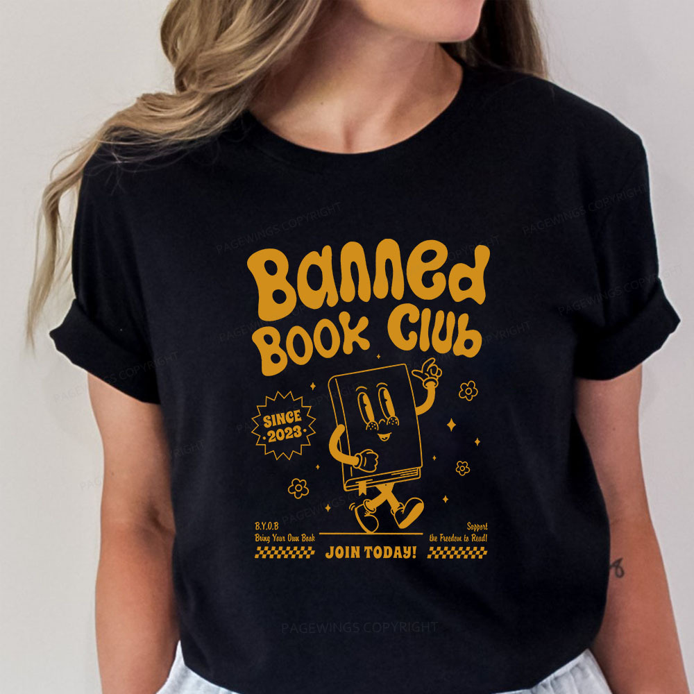 Pagewings Banned Book Club Unisex Classic T-shirt