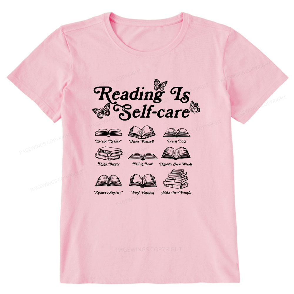 Pagewings Reading Is Self-care Unisex Classic T-shirt