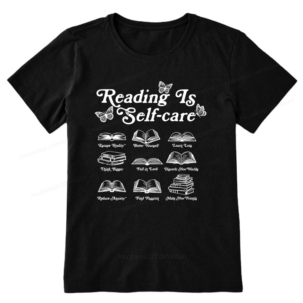 Pagewings Reading Is Self-care Unisex Classic T-shirt
