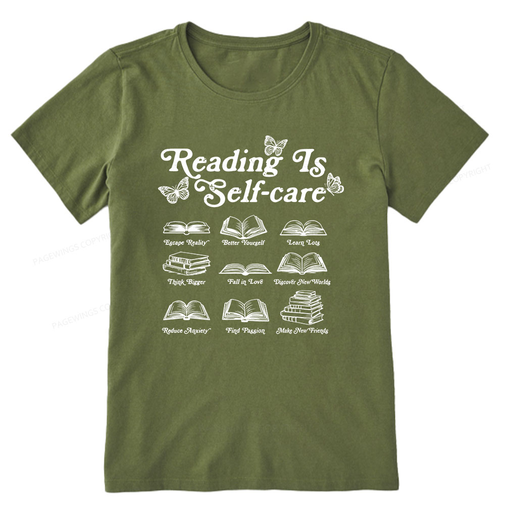 Pagewings Reading Is Self-care Unisex Classic T-shirt
