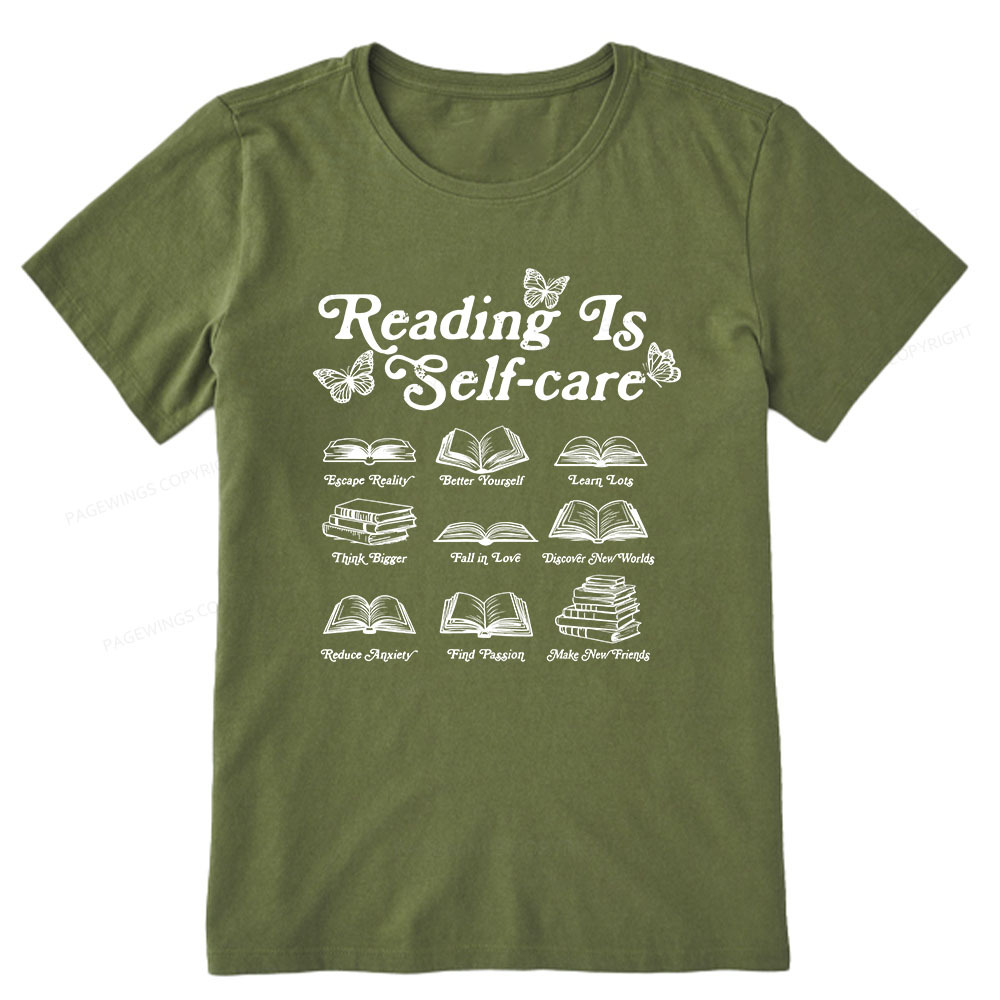 Pagewings Reading Is Self-care Unisex Classic T-shirt
