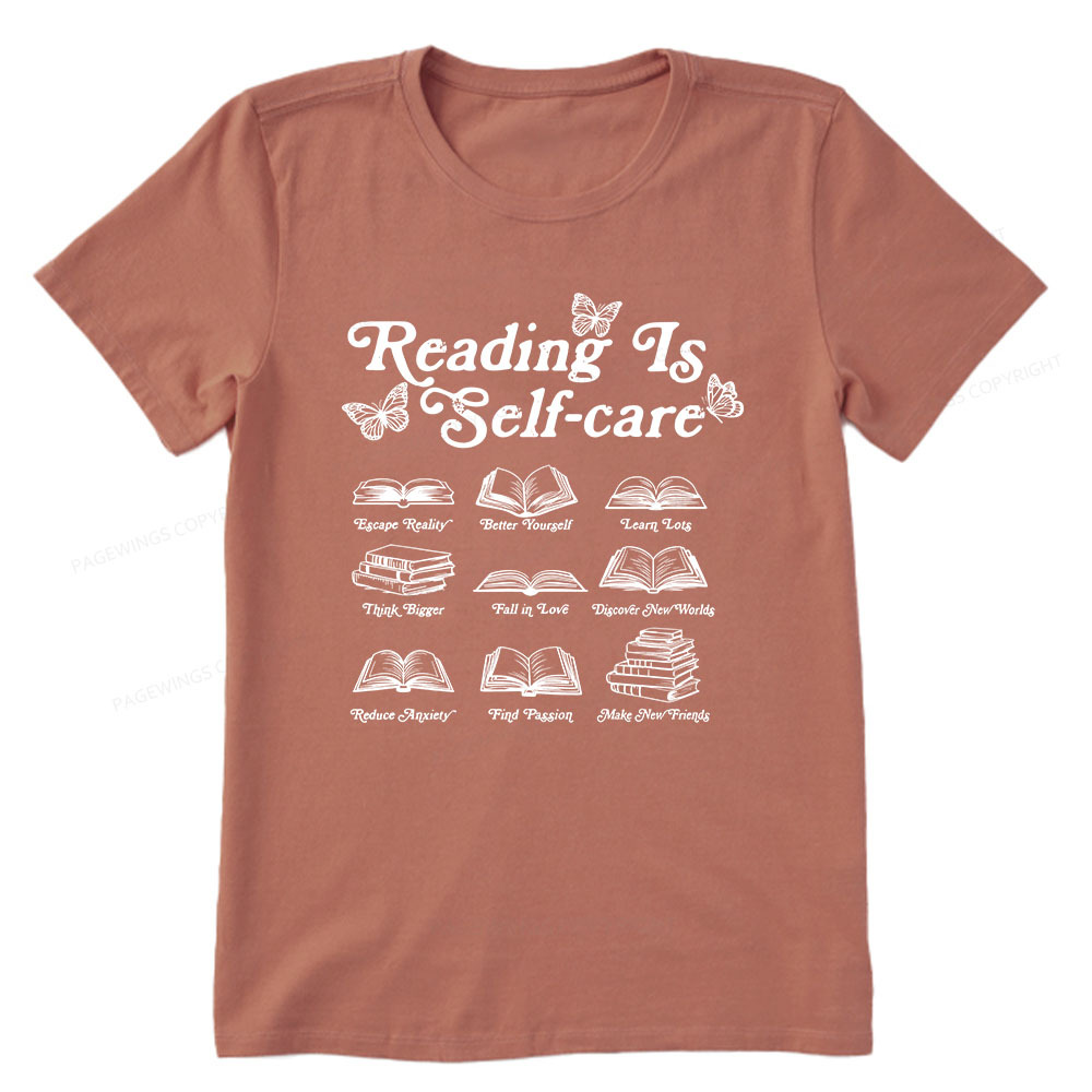 Pagewings Reading Is Self-care Unisex Classic T-shirt
