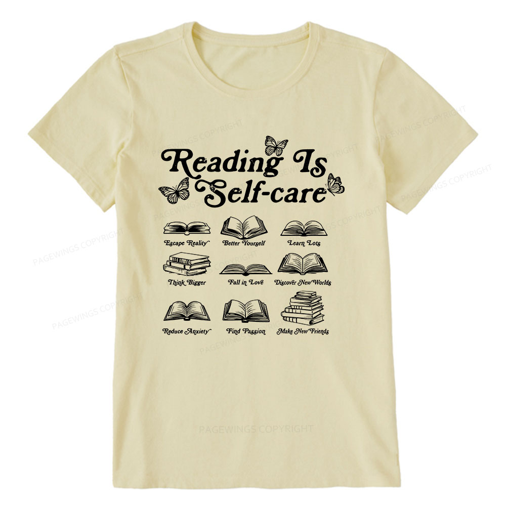 Pagewings Reading Is Self-care Unisex Classic T-shirt
