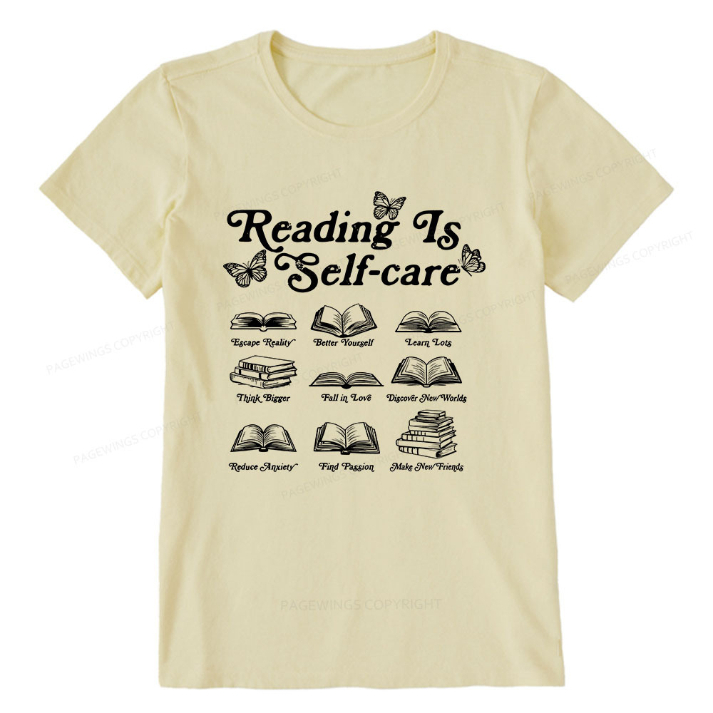 Pagewings Reading Is Self-care Unisex Classic T-shirt
