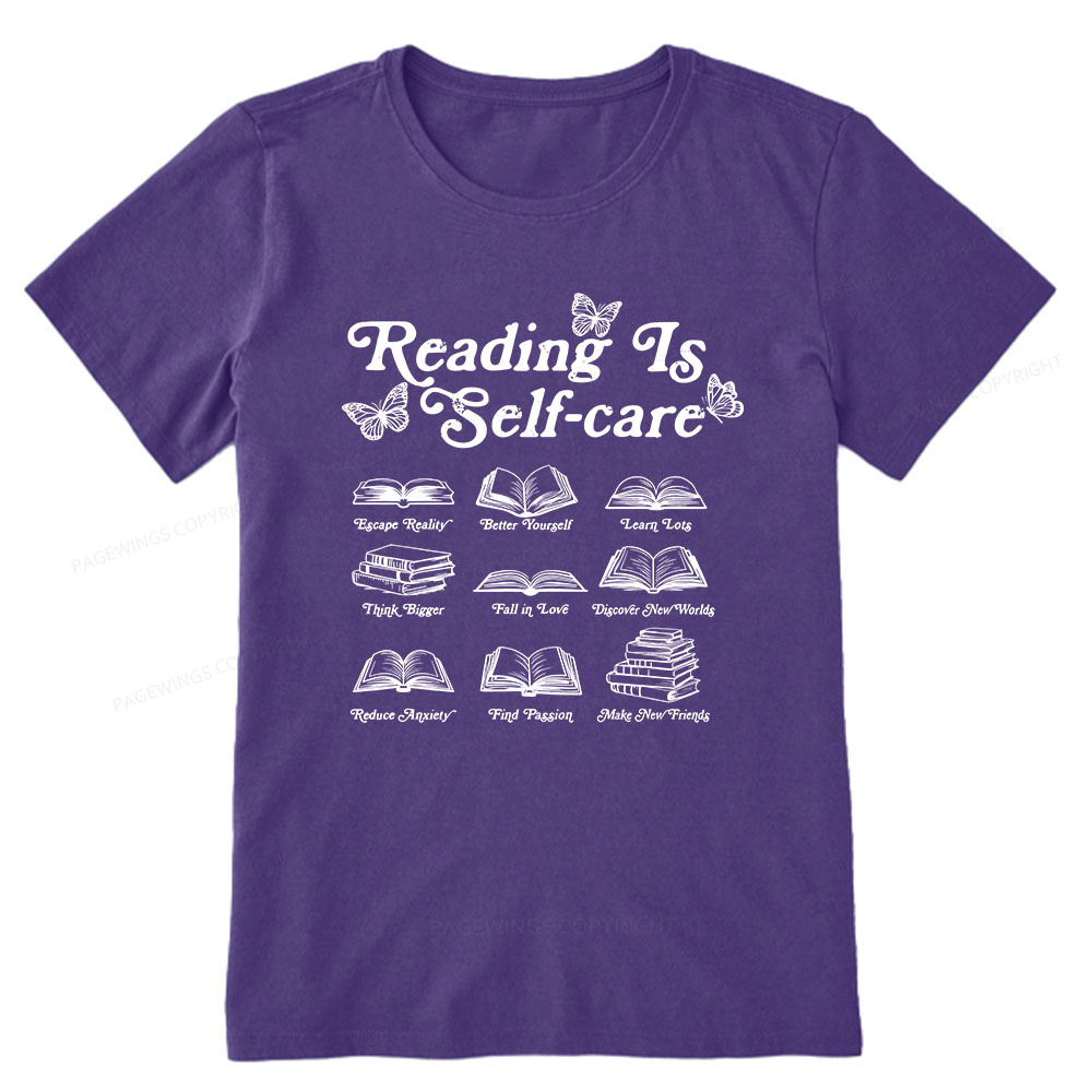 Pagewings Reading Is Self-care Unisex Classic T-shirt