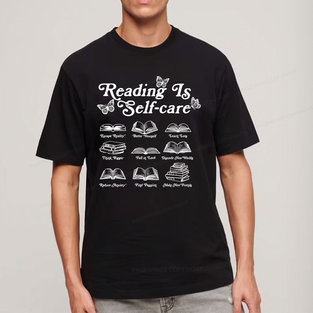 Pagewings Reading Is Self-care Unisex Classic T-shirt