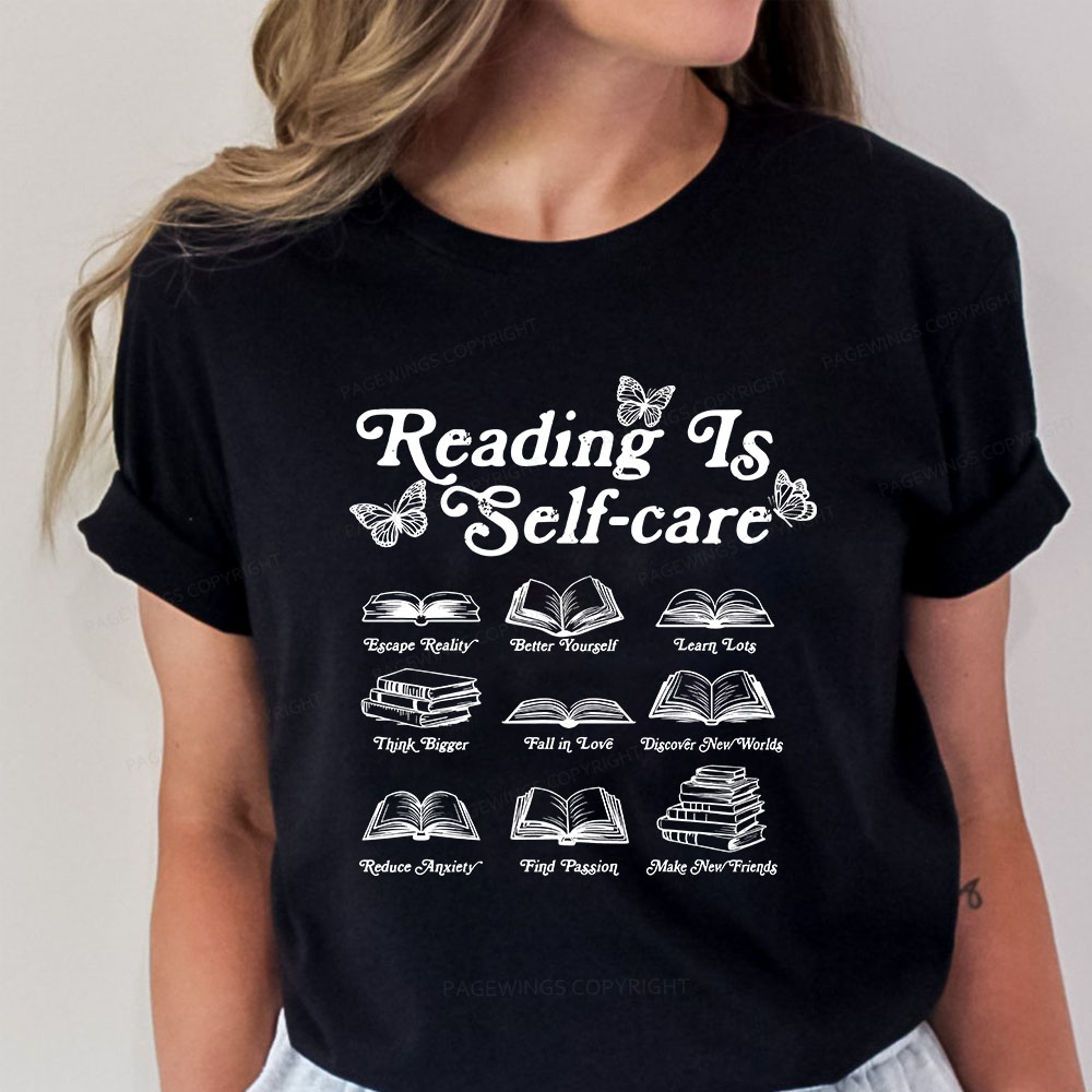 Pagewings Reading Is Self-care Unisex Classic T-shirt