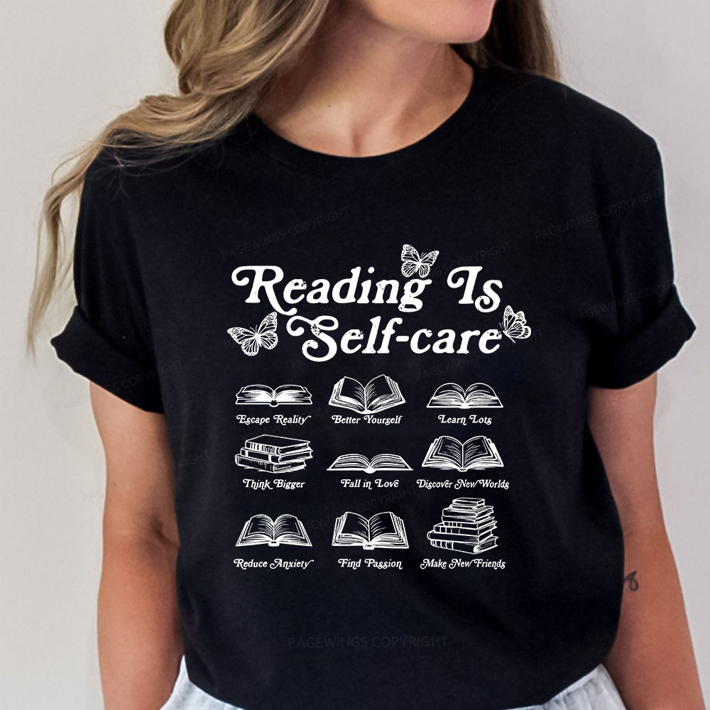 Pagewings Reading Is Self-care Unisex Classic T-shirt