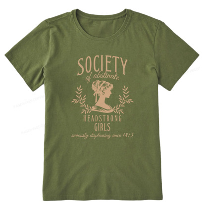 Pagewings Society Of Obstinate Headstrong Girls Unisex Classic T-shirt