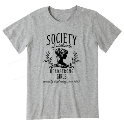 Pagewings Society Of Obstinate Headstrong Girls Unisex Classic T-shirt