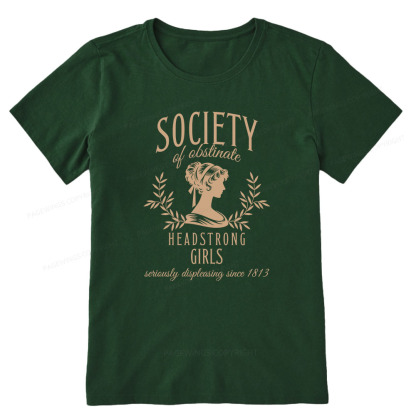 Pagewings Society Of Obstinate Headstrong Girls Unisex Classic T-shirt