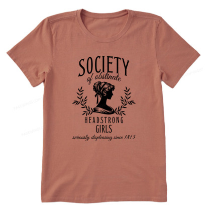 Pagewings Society Of Obstinate Headstrong Girls Unisex Classic T-shirt