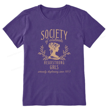Pagewings Society Of Obstinate Headstrong Girls Unisex Classic T-shirt