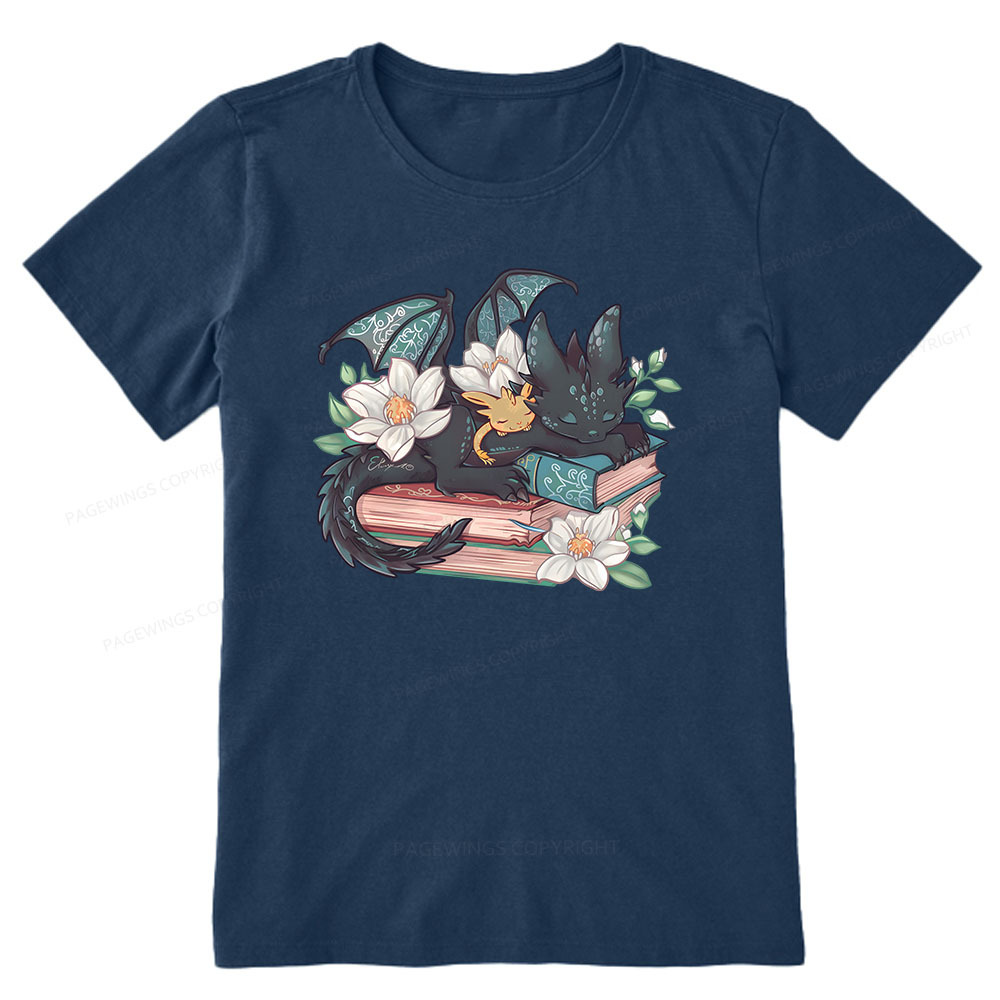 Pagewings Fantasy Book Dragon Unisex Classic T-shirt