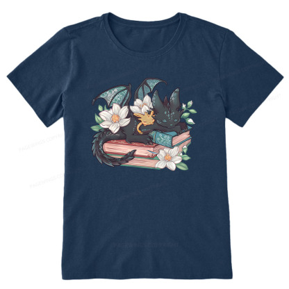 Pagewings Fantasy Book Dragon Unisex Classic T-shirt