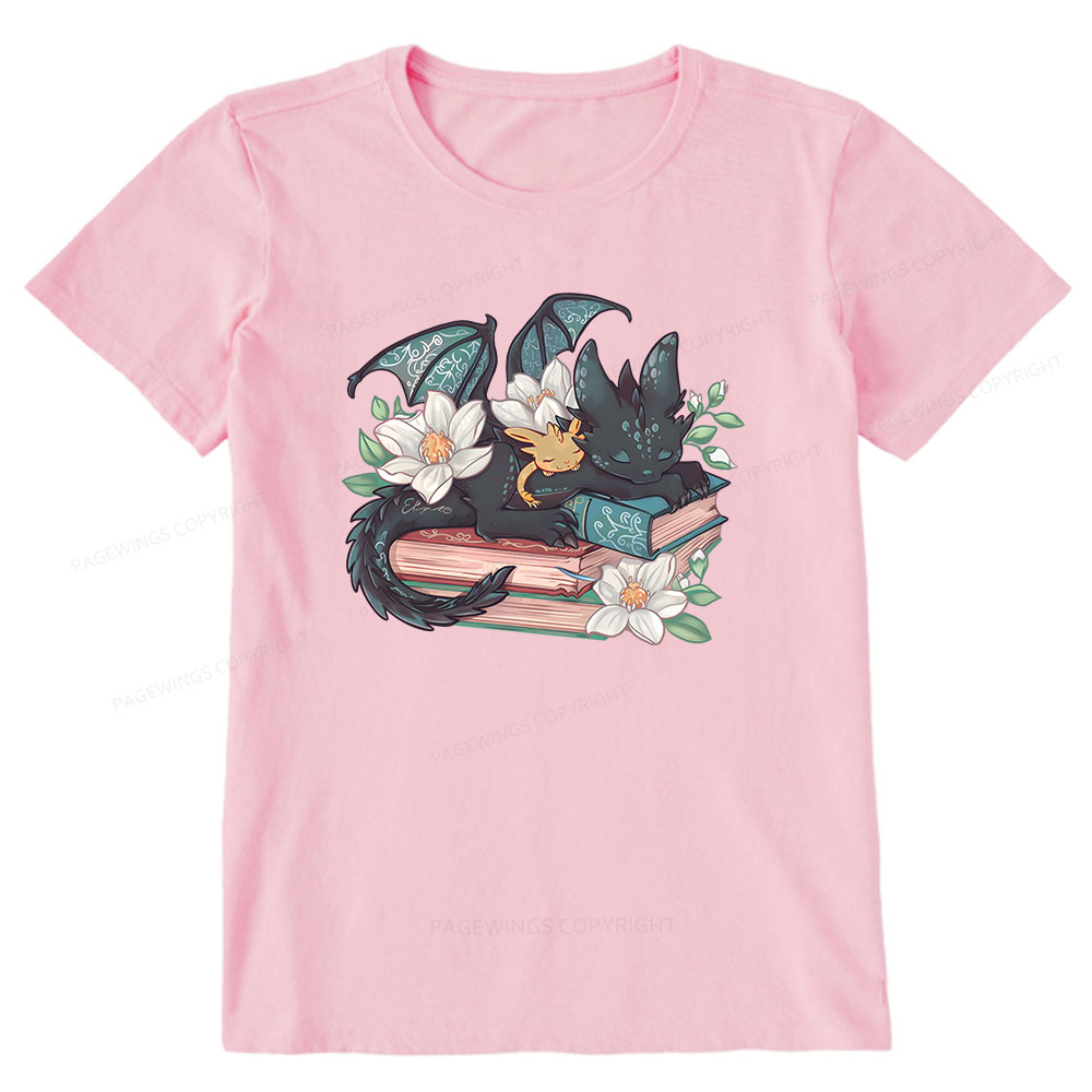 Pagewings Fantasy Book Dragon Unisex Classic T-shirt