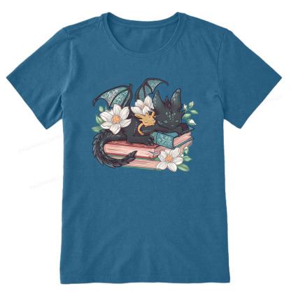 Pagewings Fantasy Book Dragon Unisex Classic T-shirt