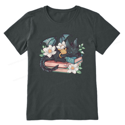 Pagewings Fantasy Book Dragon Unisex Classic T-shirt