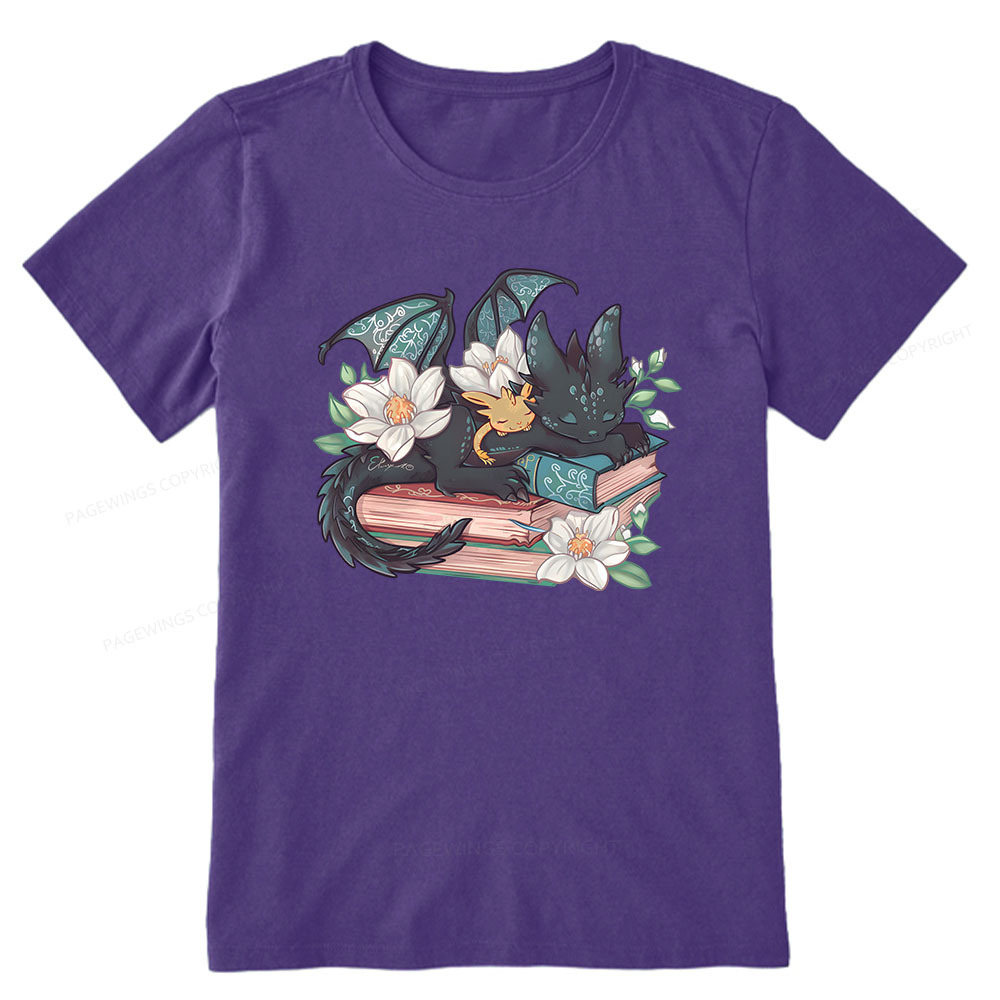 Pagewings Fantasy Book Dragon Unisex Classic T-shirt